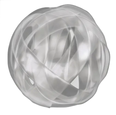 Ribbon Sphere Glass